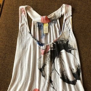 Anthropologie | Watercolor Floral Tank